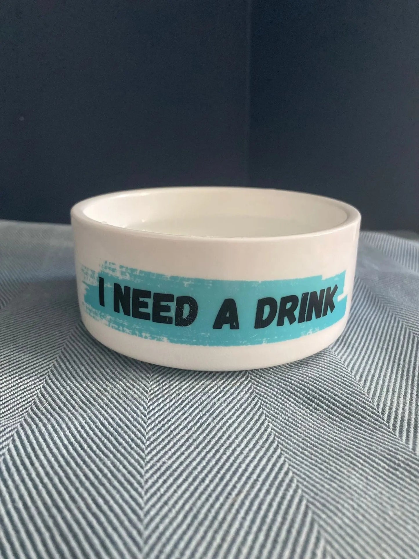Pet Bowl - Personalised Text-Anastasi Gifts