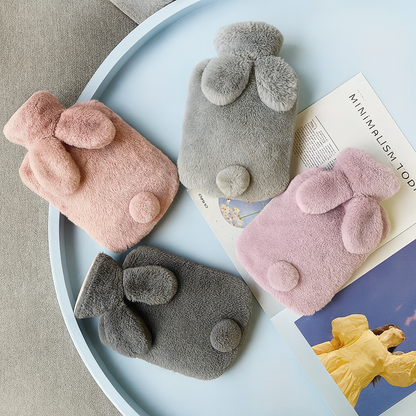 Bunny Tail Hot Water Bottle (500ml)