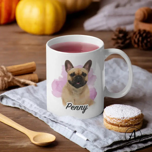 Custom Pet-Themed Coffee Mug | Personalized Ceramic Mug for Pet Lovers