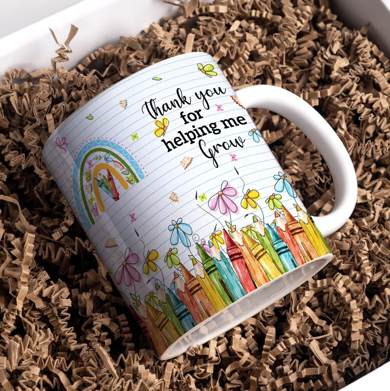 Personalised Teacher Mug - Thank You