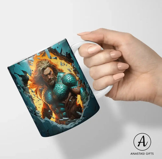 DC Aqua Man Mug-Anastasi Gifts