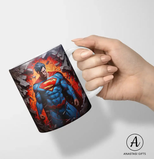 DC Superman Mug-Anastasi Gifts