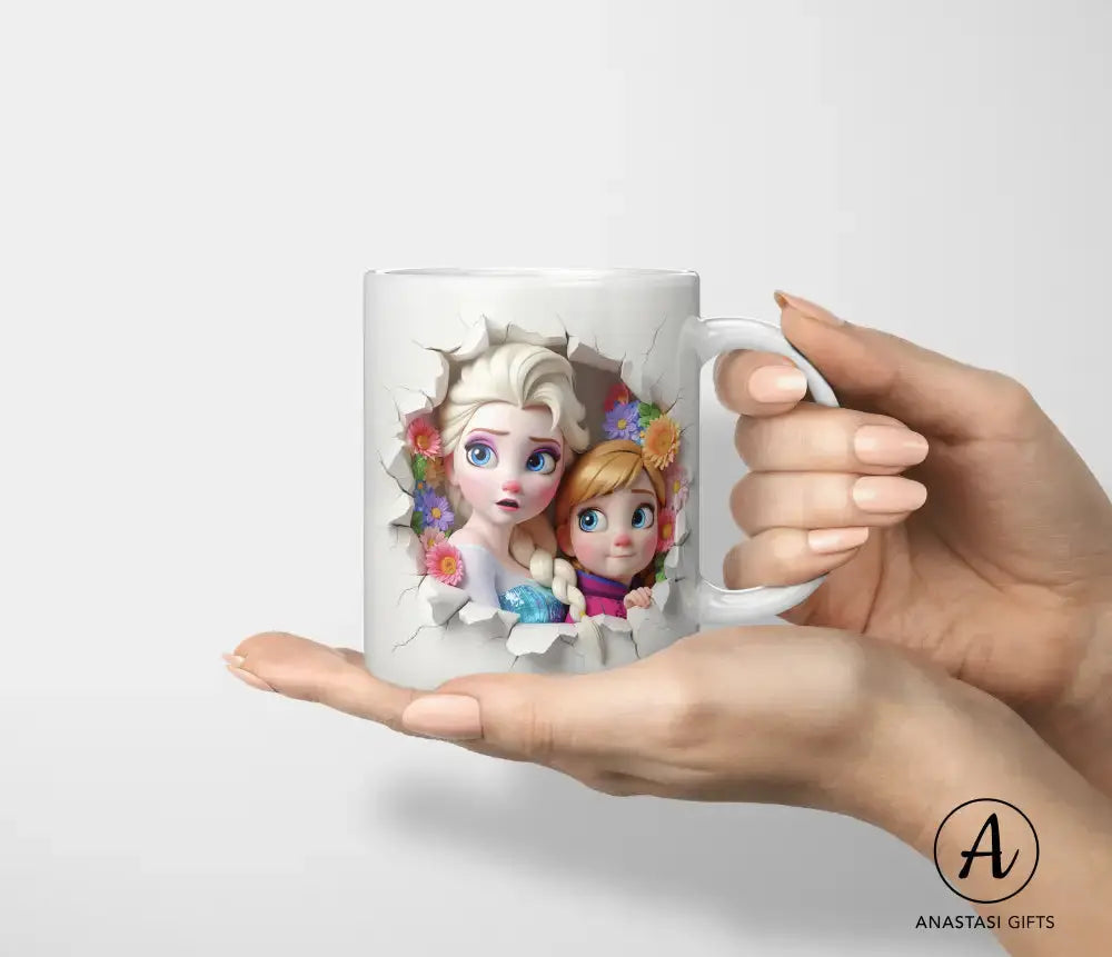 Elsa & Anna (Frozen) - Ceramic Mug