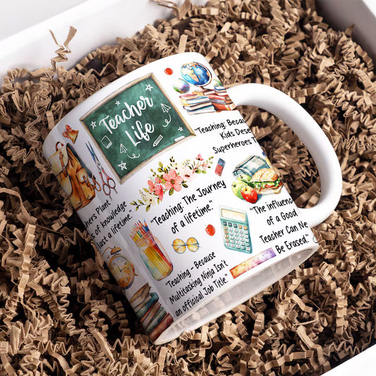 Christmas Teacher Mug