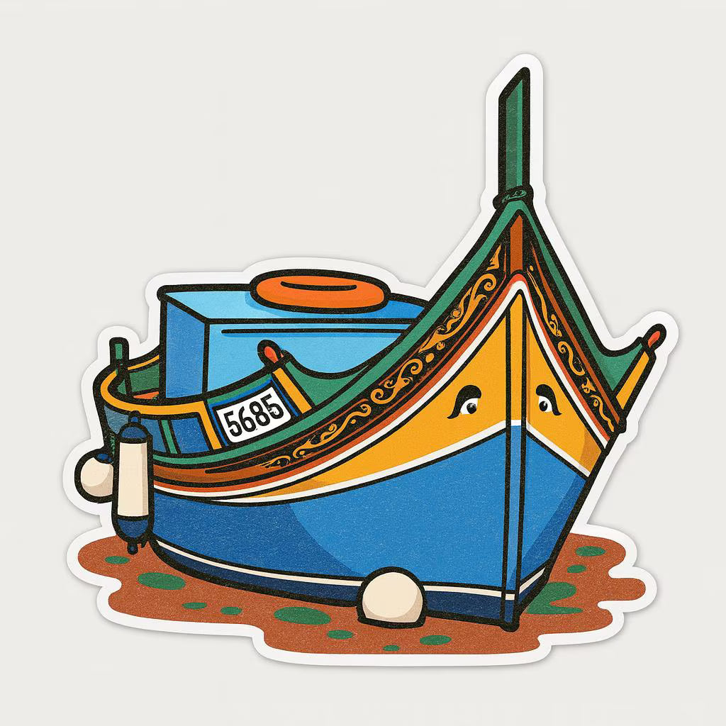 Maltese Sticker from Malta