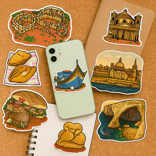 Maltese Sticker from Malta-Anastasi Gifts