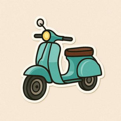 Rome Iconic Stickers | Italy Travel Stickers | Colosseum, Trevi Fountain, Pantheon, St. Peters Basilica, Spanish Steps| European Landmark