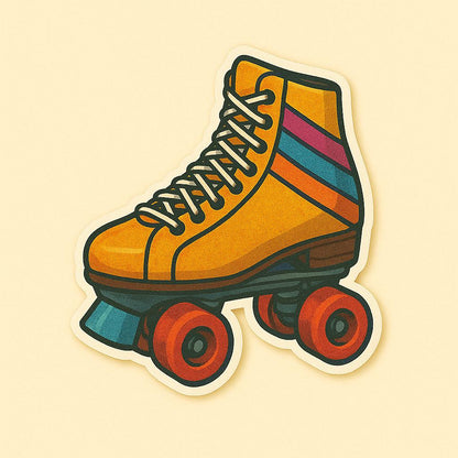 1980s Iconic Stickers  “Rewind to the 80s - Cassette Tape  Walkman  Roller Skates  VHS  Arcade  Boombox