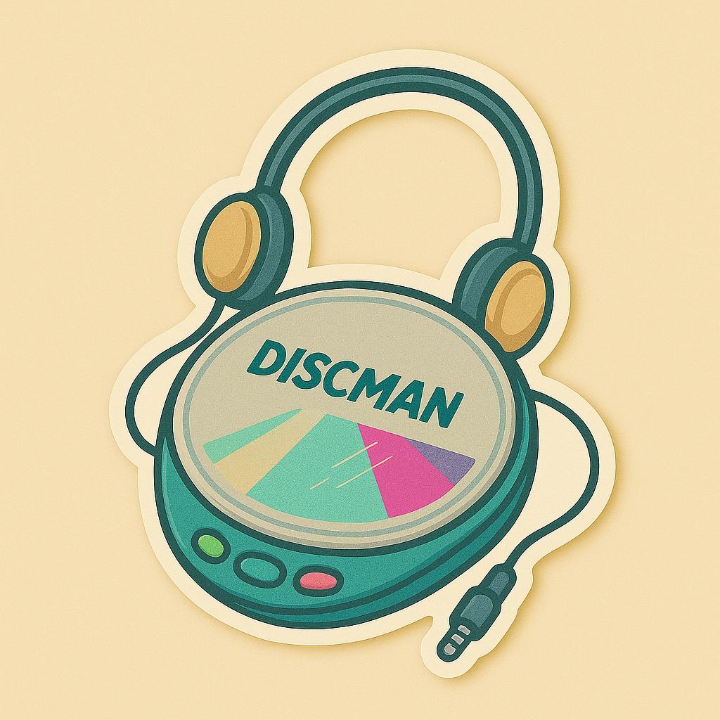 1990s Iconic Stickers  “Straight Outta the 90s  - Game Boy  Tamagotchi  Discman  CRT TV  Floppy Disk  Slap Bracelet