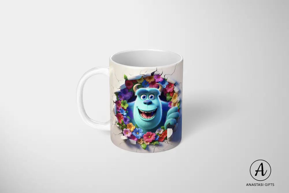 James (Monsters Inc.) - Ceramic Mugs - Vibrant 3D Printed