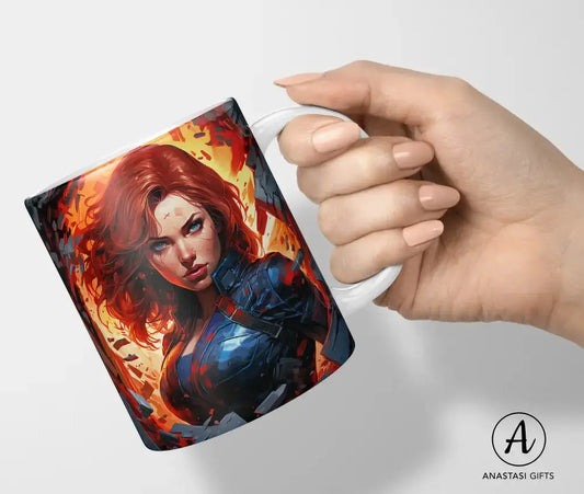 Marvel Black Widow Mug-Anastasi Gifts