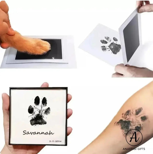 Paw Print Stamp -No Contact - Non Toxic