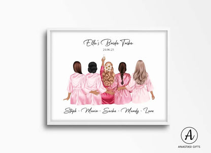 Bridesmaid Framed