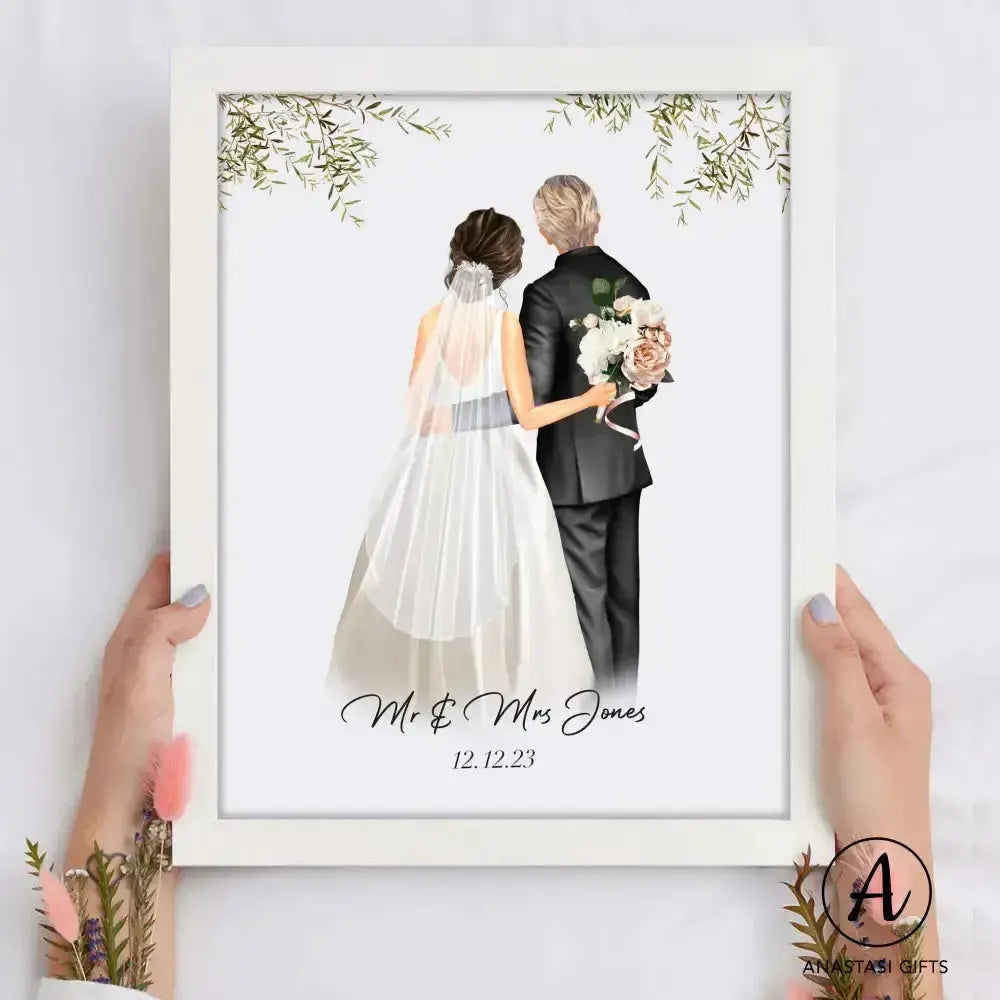 Wedding Print - "Our Special Day" - Framed