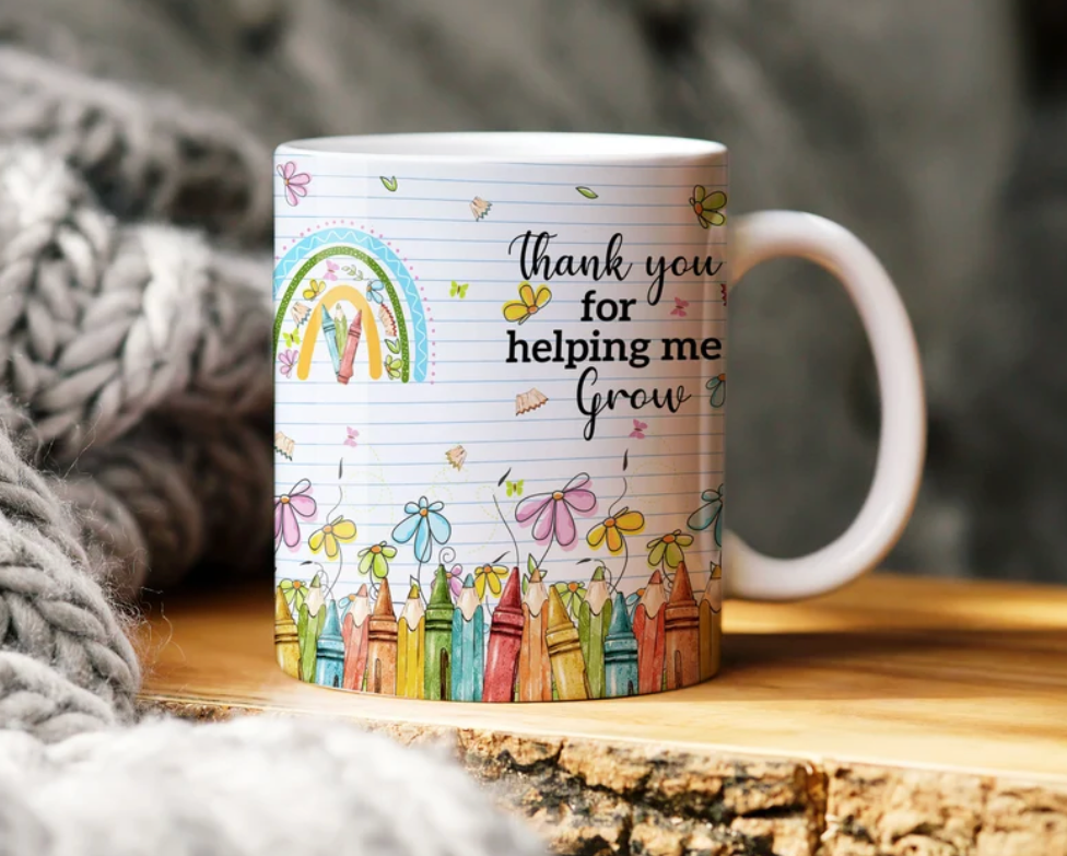 Personalised Teacher Mug - Thank You